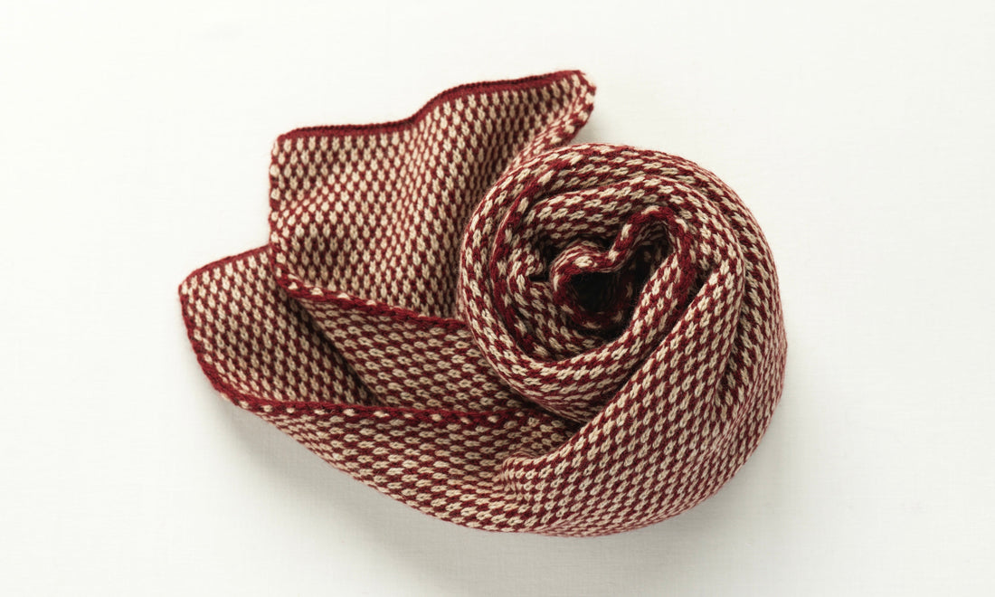 ウールジャカードストール／マフラーにつきまして