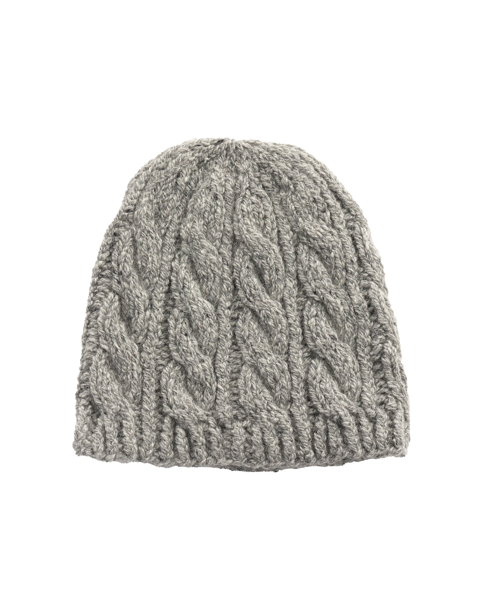 カシミヤケーブルニットキャップ(hand knit) – yourwear