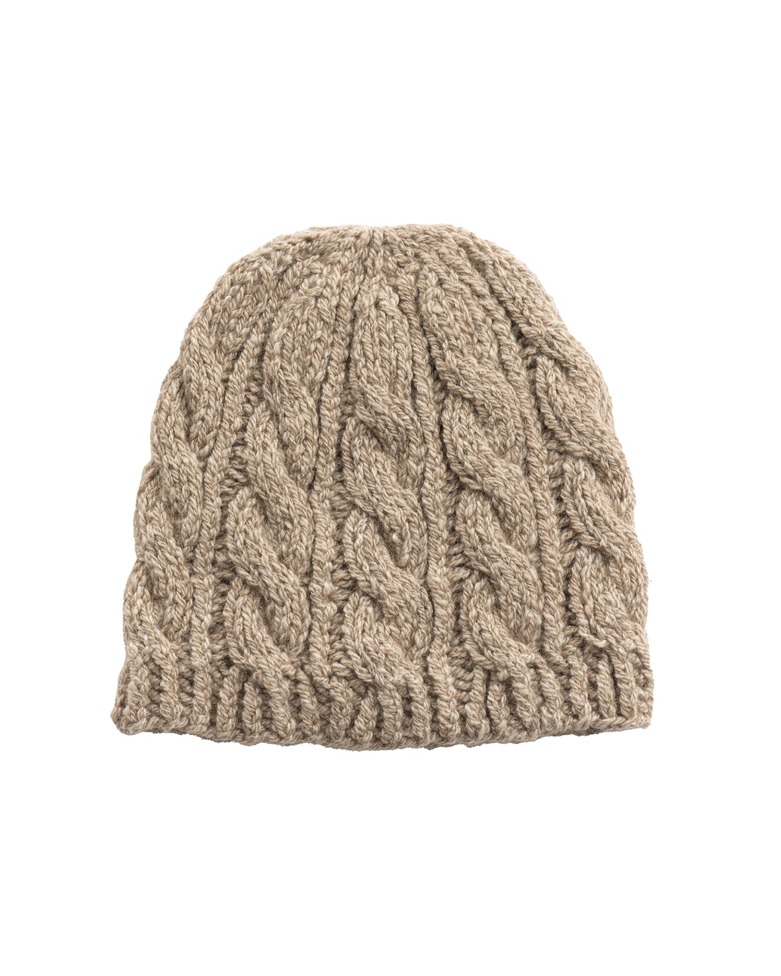 カシミヤケーブルニットキャップ(hand knit) – yourwear