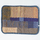 パッチワークブランケット(S)   2026-001 (hand knitting machine +  hand sawing)