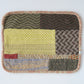 パッチワークブランケット(S)   2026-002(hand knitting machine +  hand sawing)