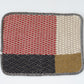 パッチワークブランケット(S)   2026-003(hand knitting machine +  hand sawing)