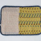 パッチワークブランケット(S)   2026-004(hand knitting machine +  hand sawing)