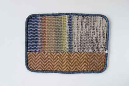 パッチワークブランケット(S)   2025-005(hand knitting machine +  hand sawing)