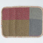 パッチワークブランケット(S)   2025-003(hand knitting machine +  hand sawing)