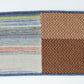 パッチワークブランケット(M)  2025-006 (hand knitting machine +  hand sawing)