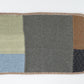 パッチワークブランケット(M)   2025-008 (hand knitting machine +  hand sawing)