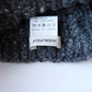 ウールカシミヤケーブルニットキャップ(hand knitting)