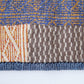 パッチワークブランケット(S)   2026-001 (hand knitting machine +  hand sawing)