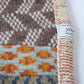 パッチワークブランケット(S)   2026-002(hand knitting machine +  hand sawing)