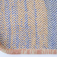 パッチワークブランケット(S)   2026-002(hand knitting machine +  hand sawing)