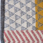 パッチワークブランケット(S)   2026-003(hand knitting machine +  hand sawing)