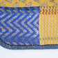 パッチワークブランケット(S)   2026-004(hand knitting machine +  hand sawing)