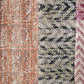 パッチワークブランケット(S)   2025-003(hand knitting machine +  hand sawing)