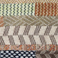 パッチワークブランケット(M)  2026-001(hand knitting machine +  hand sawing)