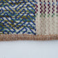 パッチワークブランケット(M)  2026-001(hand knitting machine +  hand sawing)