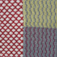パッチワークブランケット(M)   2025-002 (hand knitting machine +  hand sawing)