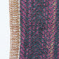 パッチワークブランケット(M)   2025-002 (hand knitting machine +  hand sawing)