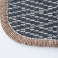 パッチワークブランケット(M)   2025-008 (hand knitting machine +  hand sawing)