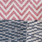 パッチワークブランケット(M)   2025-008 (hand knitting machine +  hand sawing)